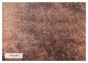 Colțar maro extensibil cu tapițerie din imitație de piele (cu colț pe partea stângă ) Lofty Lilly – Miuform