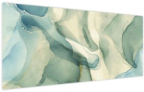 Tablou - Abstract cerneală 3 (120x50 cm)