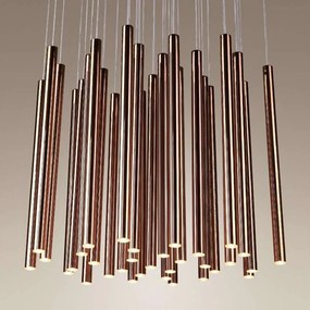 Lustra LED dimabila design Premium Class Quality ORGANIC COPPER