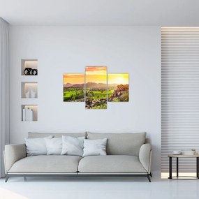 Tablou cu valea Hampi în India (90x60 cm)
