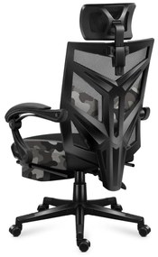 Fotoliu gaming Cruiser 5 (negru + gri camuflaj). 1087451