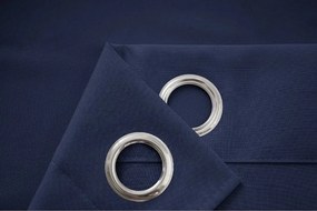 Draperie albastru inchis OXFORD 140x250 cm Agatat: Rejansa