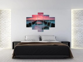 Tablou - Pietre în mare (150x105 cm)