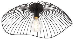 Plafoniera de design neagră 50 cm - Pua