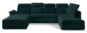 Colțar Evanell 336cm verde