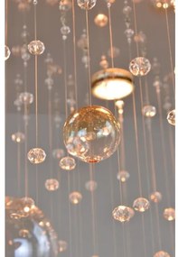 Wranovsky JWZ610100101 - Lustră aplicată de cristal ORBIS 10xGU10/40W/230V