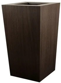 Ghiveci din lemn cu auto-irrigare NATURA, tall, mai multe variante - Hobby Flower Culoare: stejar închis