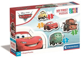Disney Mașini My First puzzle forme bebe Clementoni