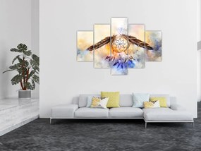 Tablou - Captator de vise cu pene (150x105 cm)