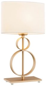 Lampă de masă PERSEO 1xE27/15W/230V crem/auriu Argon 8310