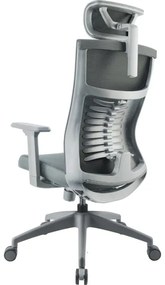 Scaun de birou negru/gri Yenkee