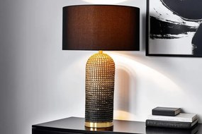 Lampa de masa lucrata manual, Iarba de mare, ZEA 60cm A-46651 VC