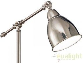 Lampadar, lampa de podea cu brat reglabil, finisaj nickel, NEWTON PT1 015286