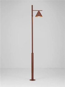 Stalp de exterior IP65 ORIX corten H-220cm