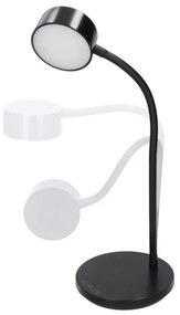 Lampă LED dimabilă de masă Solight WO3000-B LED/4,5W/5V 3000/4000/6500K negru