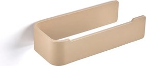 Suport pentru hârtie igienică bej de montat pe perete din metal Ume – Zone