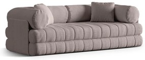 Canapea extensibila 3 locuri Kemi boucle L206 cm