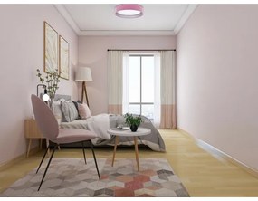 LED plafonieră SMART GALAXY LED/24W/230V roz/argintiu, dimabil + DO