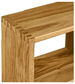 Raft în culoare naturală etajat din lemn de stejar 15 cm Townsville – House Nordic