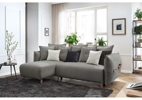 Colțar gri deschis extensibil (colț variabil) Nessa – Bobochic Paris