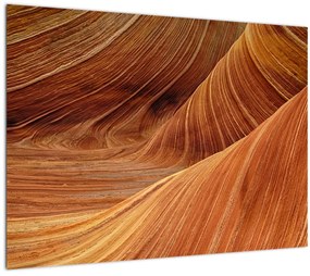 Tablou - Nisip roșu (70x50 cm)