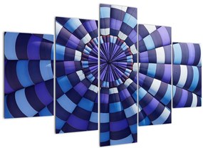 Tablou cu structura balonului zburător (150x105 cm)