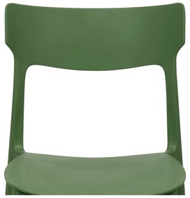 Scaun de grădină verde din plastic Biá – Bonami Essentials