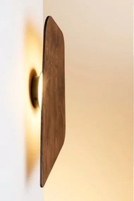 Aplică de perete LED BUTTON LED/4W/230V 41x25 cm decor nuc