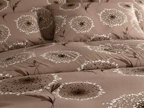 Lenjerie de pat din microfibra tip velur PAMPELINO maro deschis Dimensiune lenjerie de pat: 70 x 90 cm | 140 x 220 cm