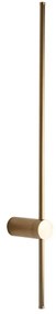 Aplica LED design liniar 90cm Spirit 12w auriu
