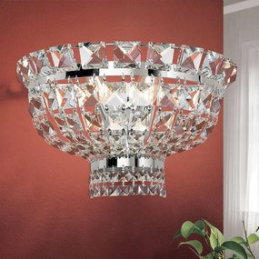Aplica de perete cristal Swarovski AMBASSADOR crom