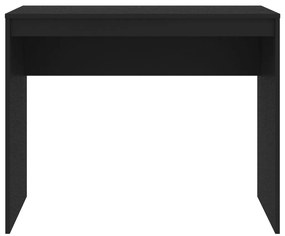 Birou, negru, 90x40x72 cm, lemn prelucrat