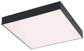 Plafoniera LED slim de exterior IP44 Tartu negru 30cm