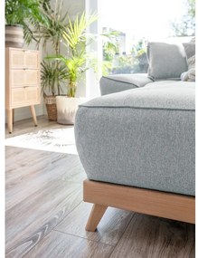 Colțar variabil extensibil Miuform Dazzling Daisy, gri deschis