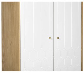 Dulap Woodman Lia, alb