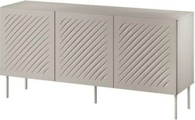 Comoda SIENA, bej, PAL laminat/metal, 151x40x75 cm