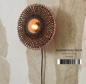 Aplica de perete eco din bambus Kalimantan XS 30cm