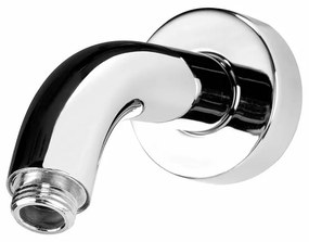 Pipa montata pe perete Deante Cascada crom 16 cm