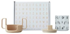 Cană pentru copii Design Letters Grow With Your Cup, bej