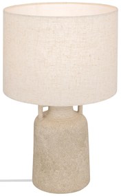 Lampă de masă cu bază din ceramică GIBUS, Ø 28 x 45,5 cm