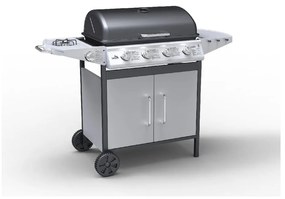 Grătar mobil de grădină pe gaz Cattara Master Chef Flame Tamer