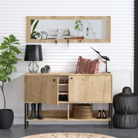 Set mobilier pentru hol Block (Stejar safir). 1072722