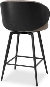 Scaun de bar design elegant LUX Camerota, Scalea grey