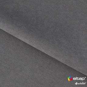 Canapea gri închis extensibilă/cu spațiu de depozitare cu tapițerie din chenille 214 cm Fulgeo – ELTAP