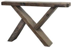 Consolă din lemn reciclat, natur, H77 cm, Grimaud
