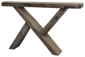 Consolă din lemn reciclat, natur, H77 cm, Grimaud