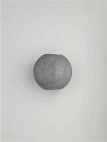 Aplica LED ambientala exterior IP65 SIMENTI Black Sandstone