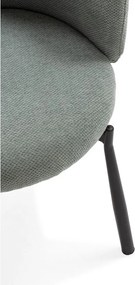 Set de scaune de sufragerie verde mentă 2 buc. tapițat Ginny – MOME