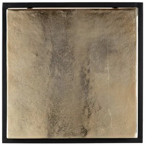 Masuta de cafea patrata din metal Calloway 61x42x42 cm aurie