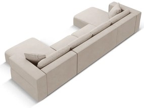 Colțar bej (în formă de "U") Esther – Milo Casa